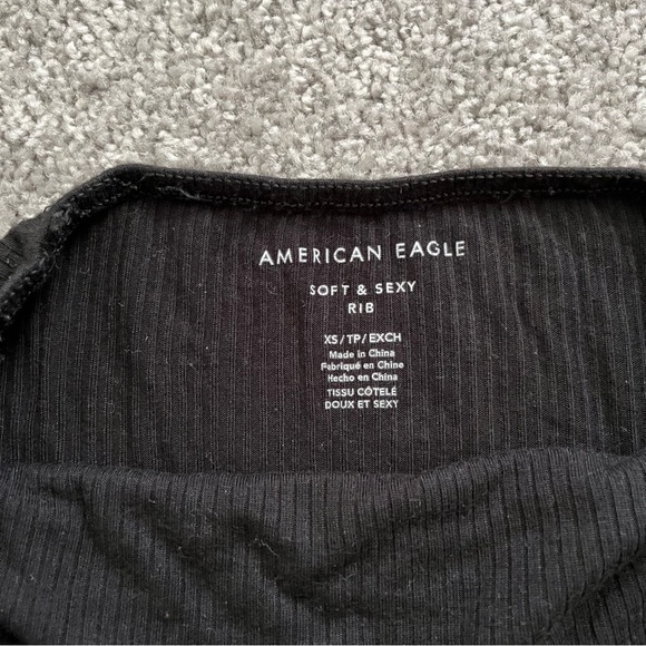 AE Black Tube Top - Picture 2 of 3